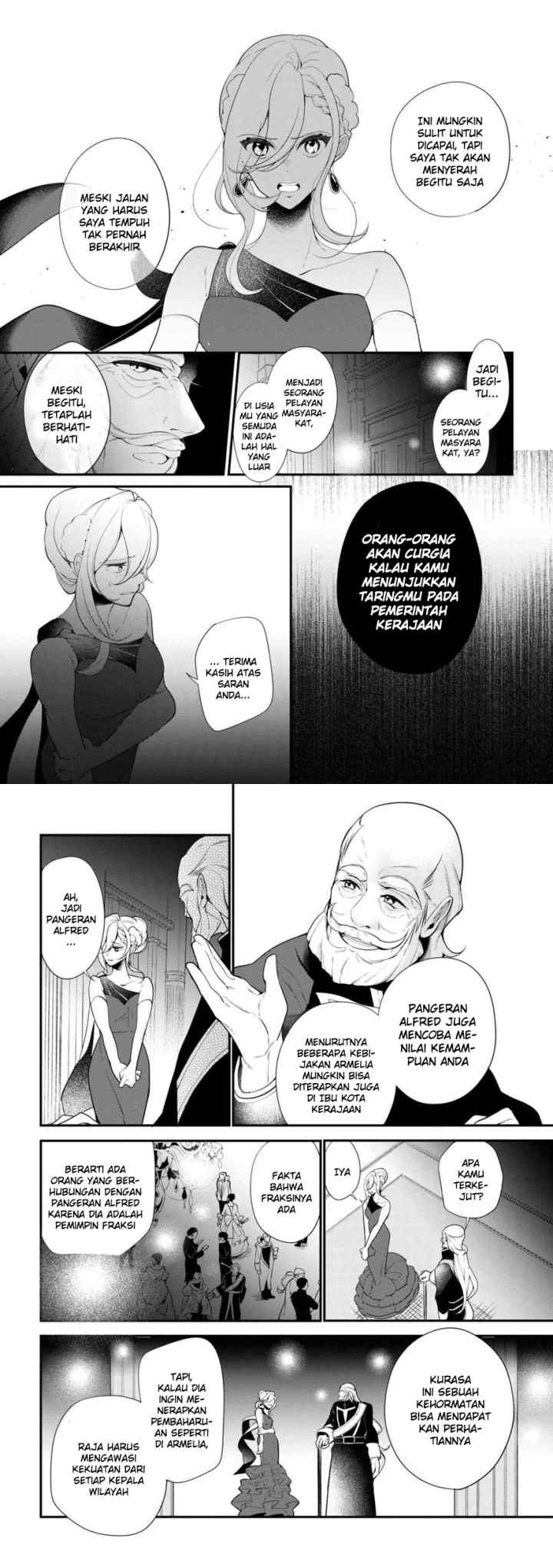 Koushaku Reijou no Tashinami chapter 34 halaman 11