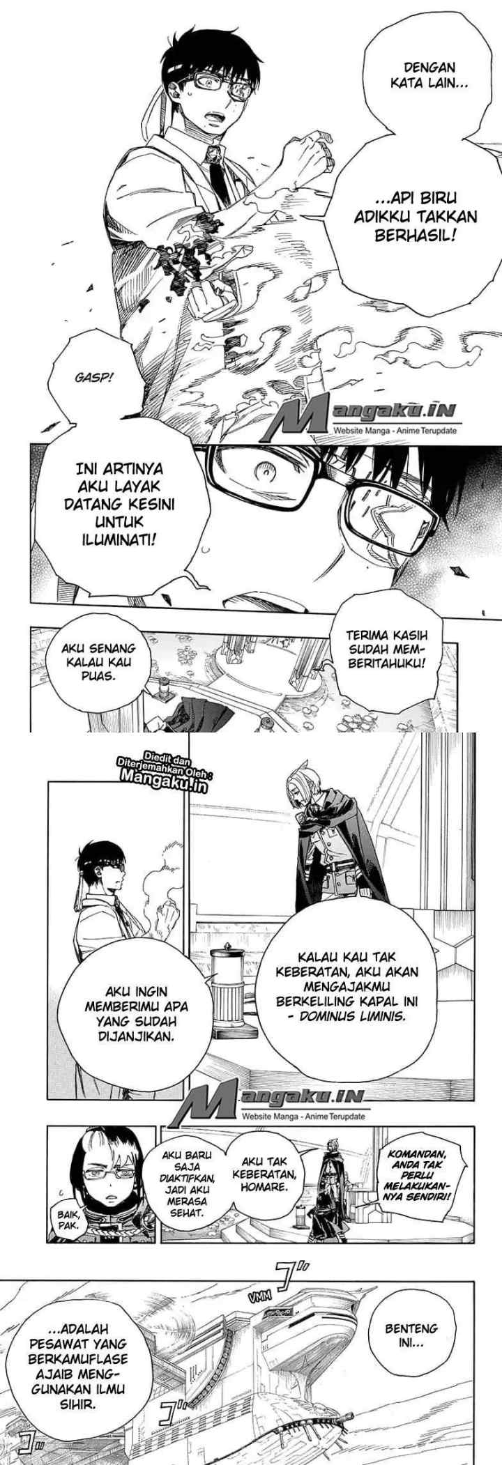 Ao No Exorcist chapter 110 halaman 5