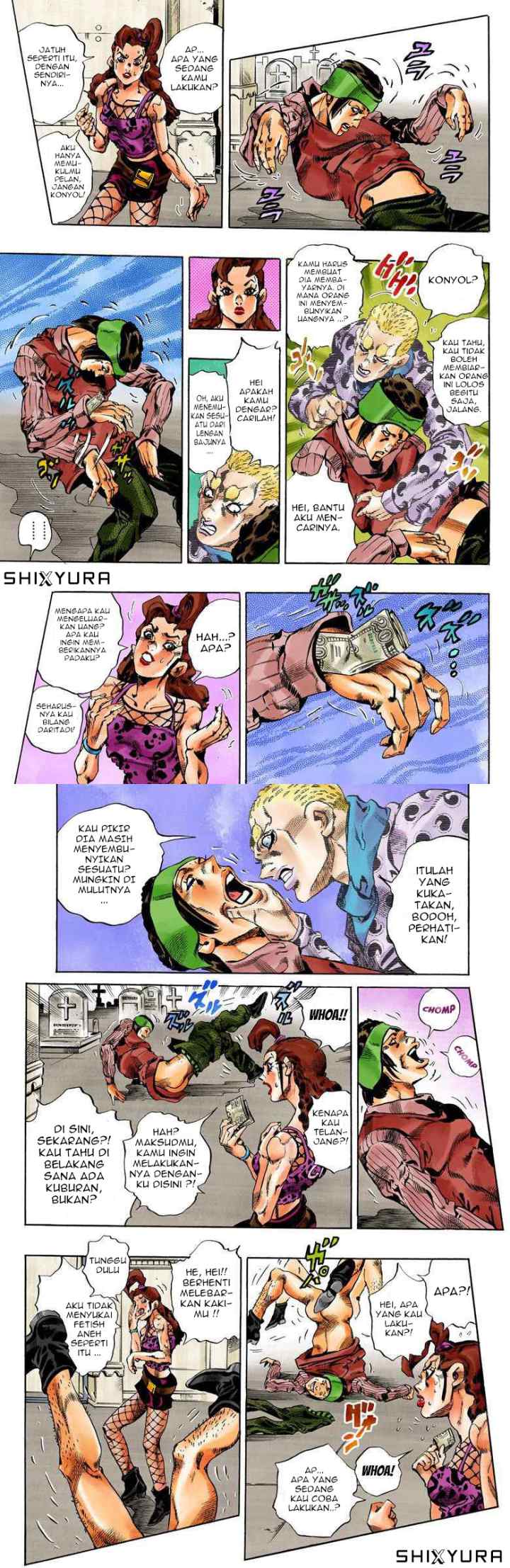 JoJo no Kimyou na Bouken - Stone Ocean chapter 55 halaman 6