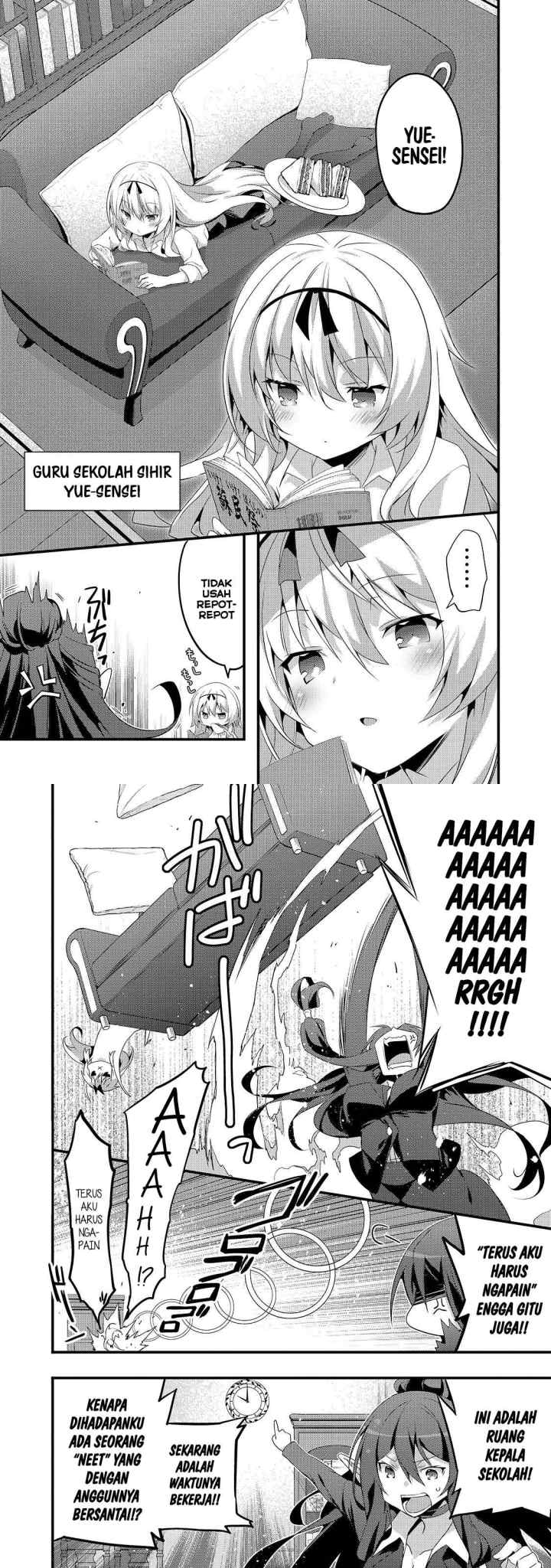 Arifureta Gakuen de Sekai Saikyou chapter 1 halaman 4