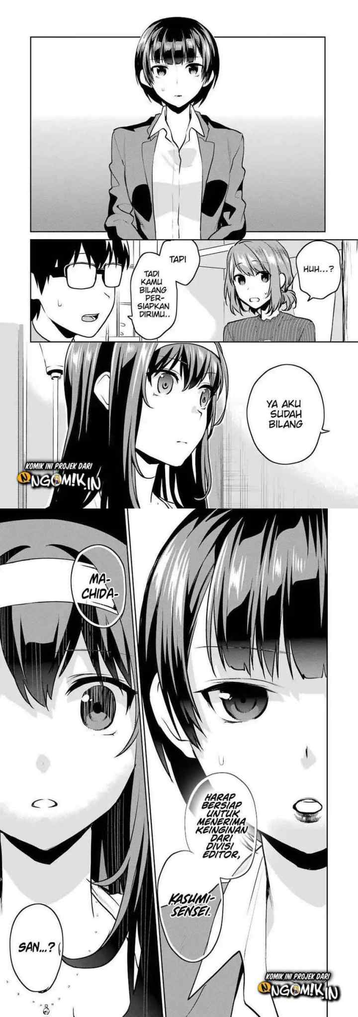 Saenai Heroine no Sodatekata: Koisuru Metronome chapter 45 halaman 14