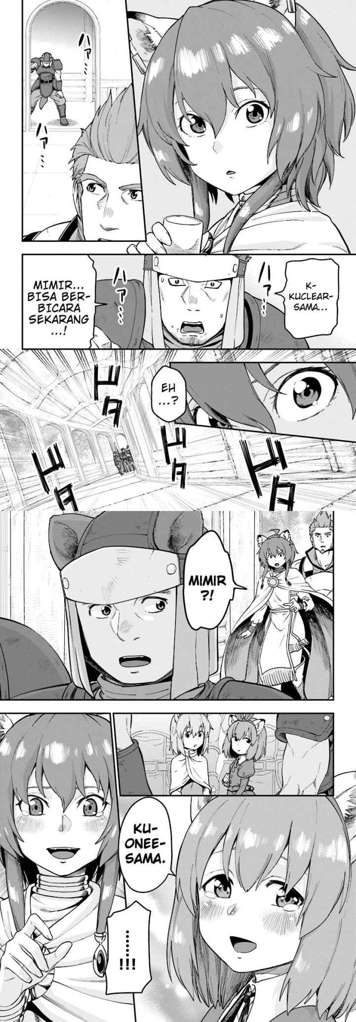 Konjiki no Moji Tsukai: Yuusha Yonin ni Makikomareta Unique Cheat chapter 32 halaman 7