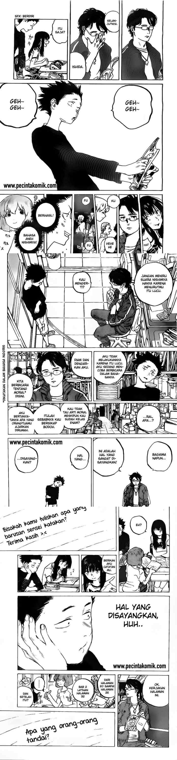 Koe no Katachi chapter 2 halaman 5