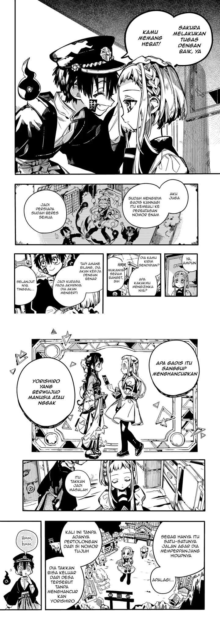 Jibaku Shounen Hanako-kun chapter 92 halaman 4