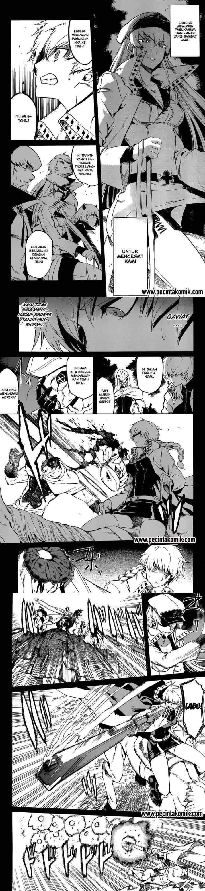 Akame ga Kill! chapter 40 halaman 11