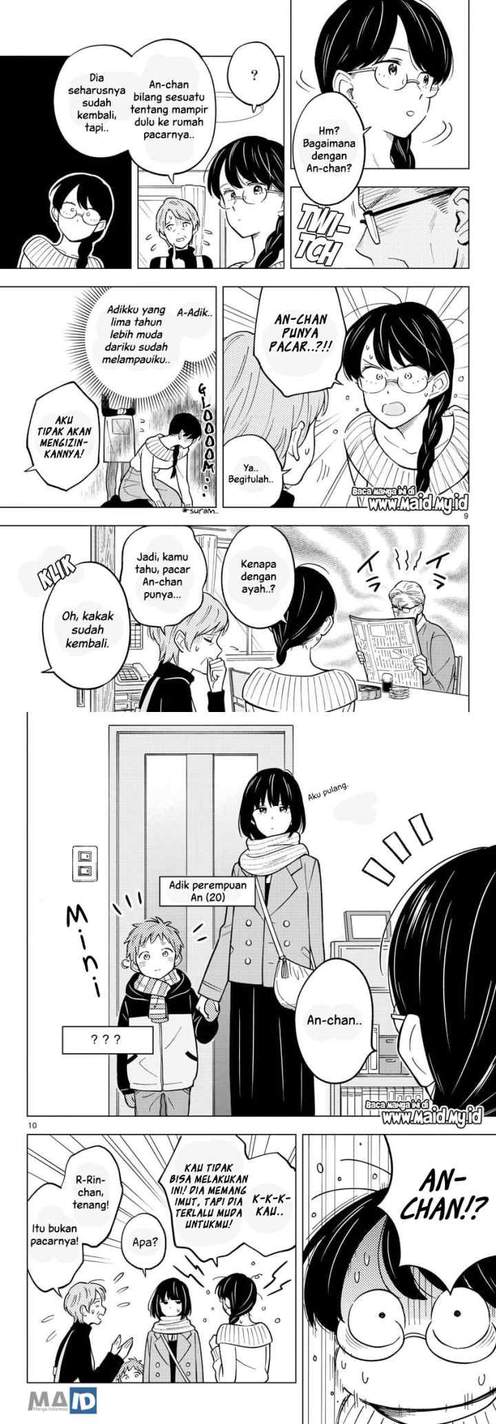 Sensei wa Koi wo Oshierarenai chapter 18 halaman 7