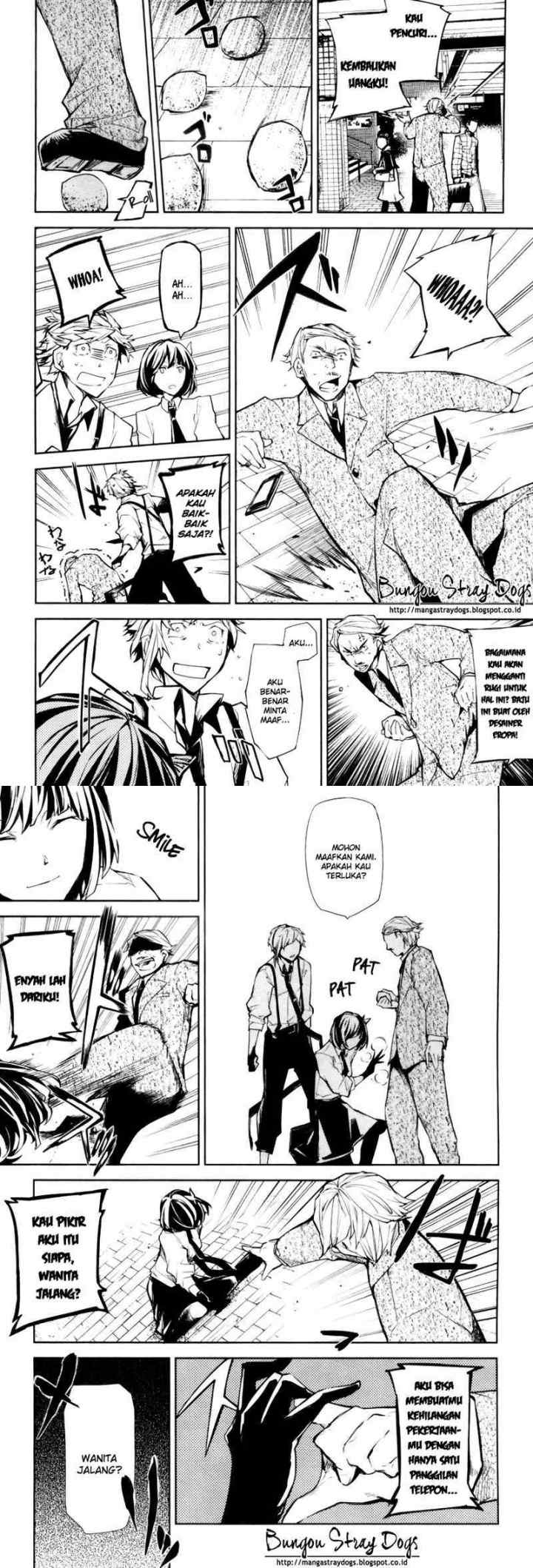 Bungou Stray Dogs chapter 7 halaman 8