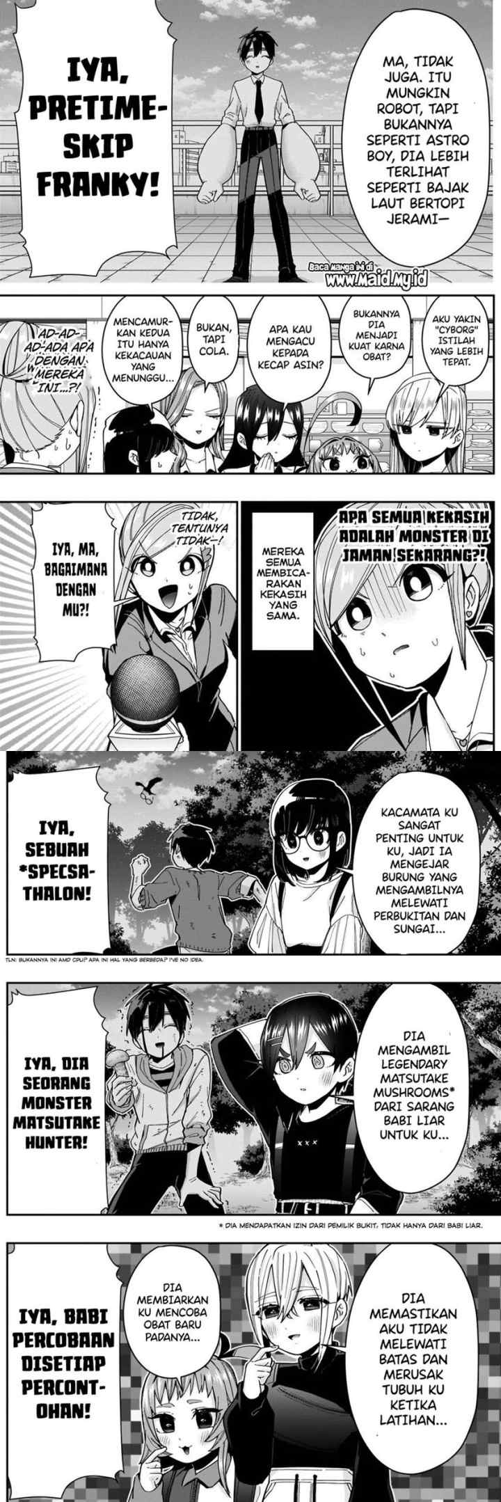 Kimi no Koto ga Dai Dai Dai Dai Daisuki na 100-ri no Kanojo chapter 73 halaman 8