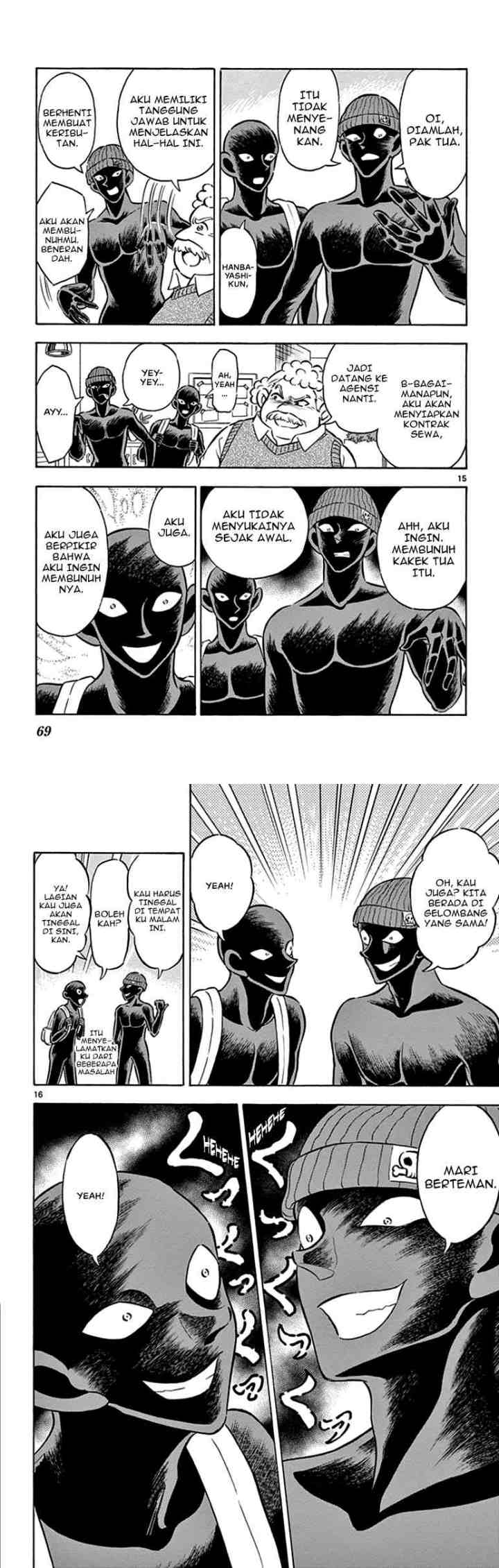Detective Conan: Hannin no Hanzawa-san chapter 3 halaman 8