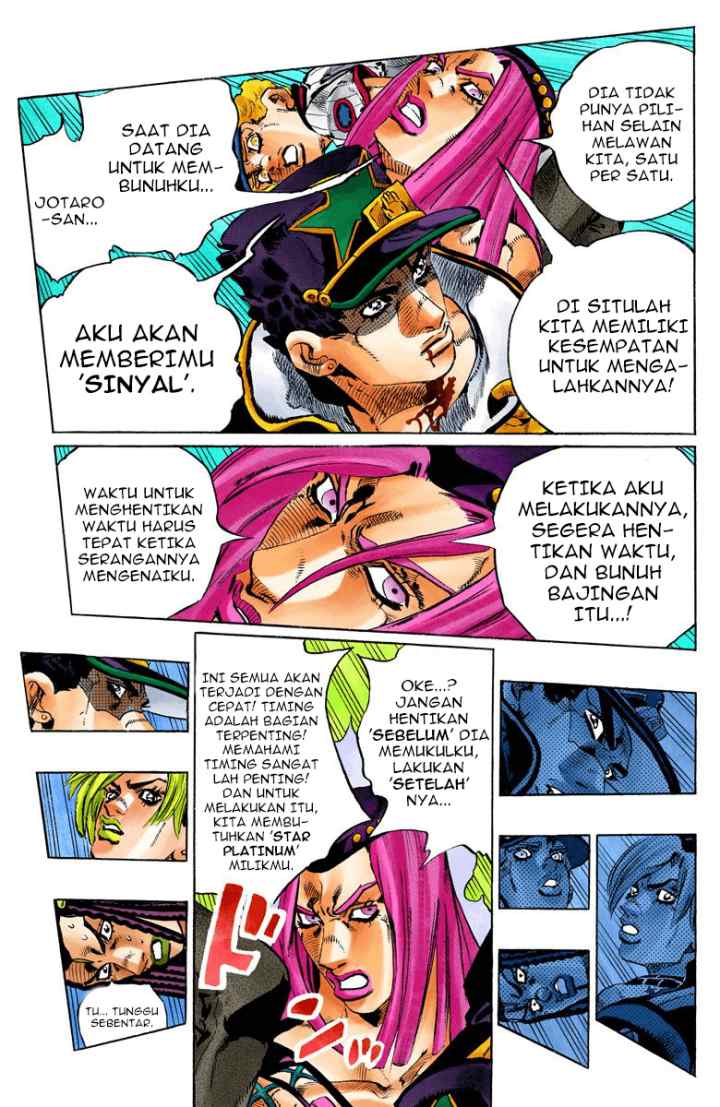 JoJo no Kimyou na Bouken - Stone Ocean chapter 153 halaman 4