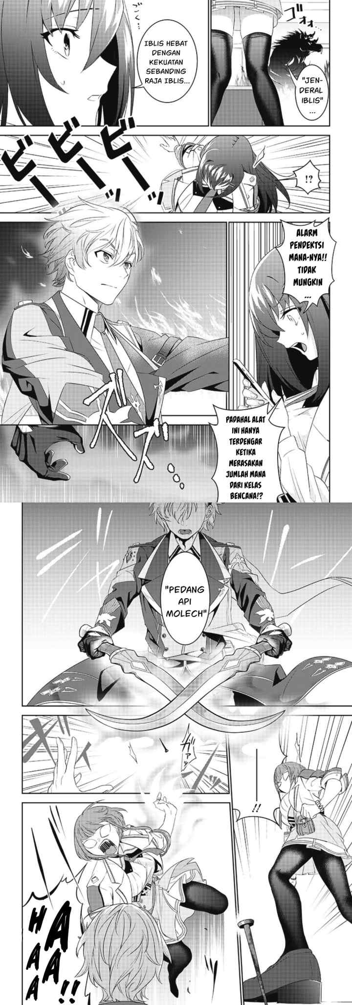Matei Kyoushi to Juuzoku Shoujo no Haitoku Keiyaku chapter 2.2 halaman 11