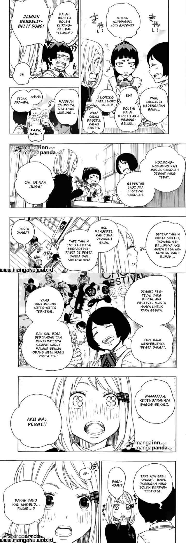 Ao No Exorcist chapter 46 halaman 4