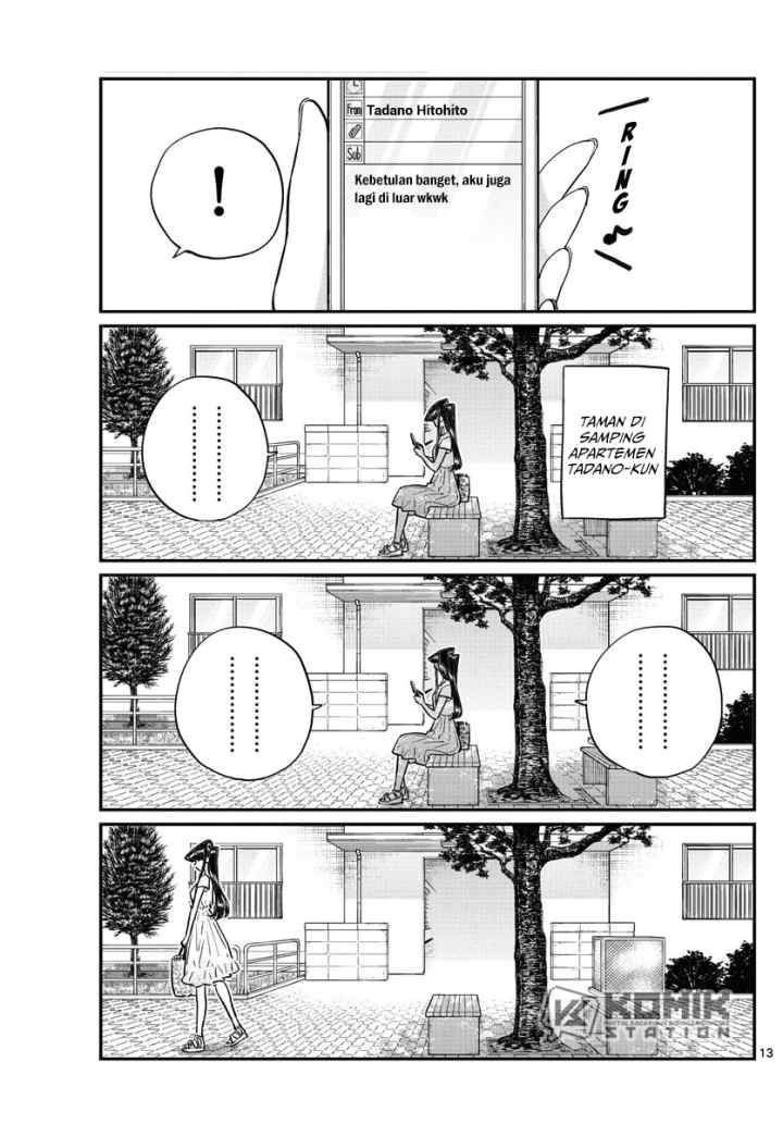Komi-san wa Komyushou Desu chapter 178 halaman 15