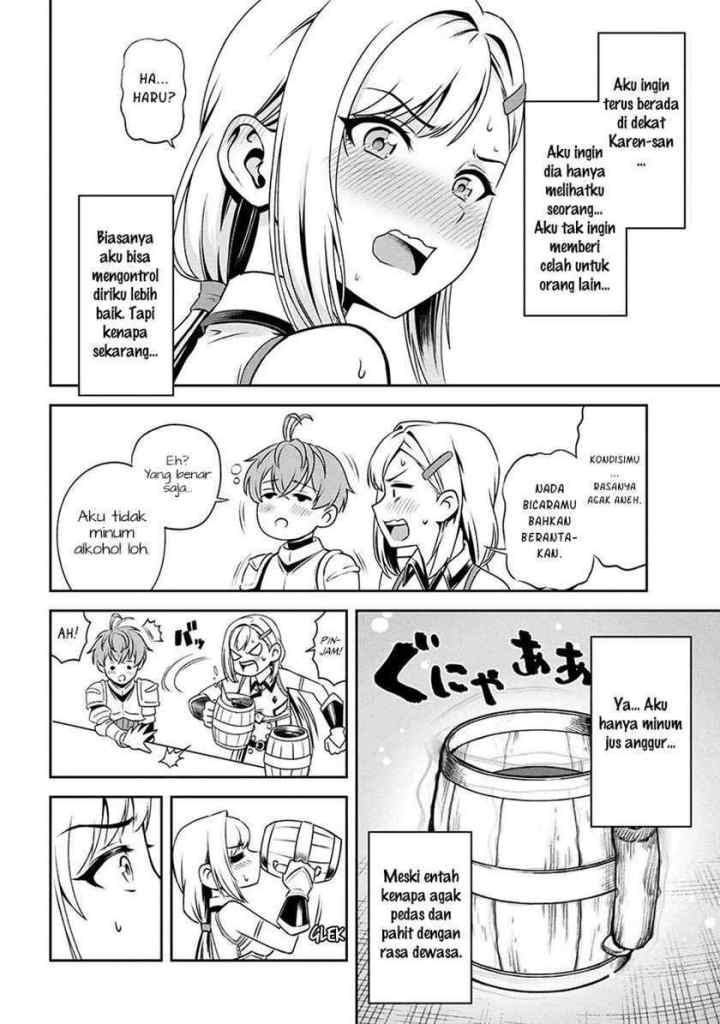 Toshiue Elite Onna Kishi Ga Boku No Mae De Dake Kawaii chapter 8.1 halaman 10