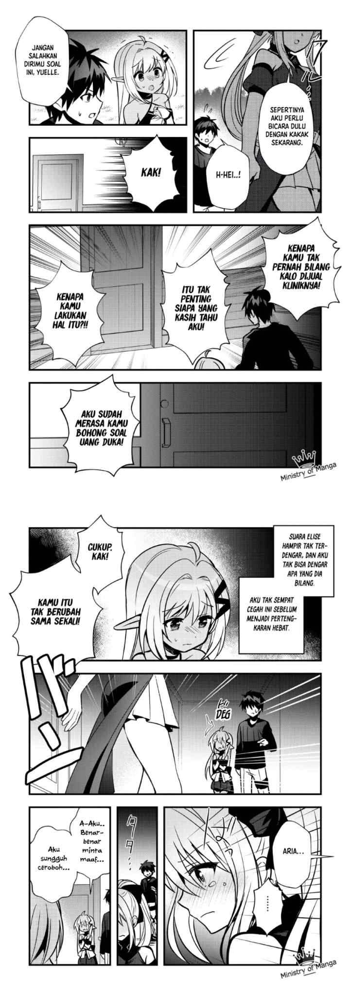 Isekai no Meikyuu Toshi de Chiyu Mahoutsukai Yattemasu chapter 14 halaman 10