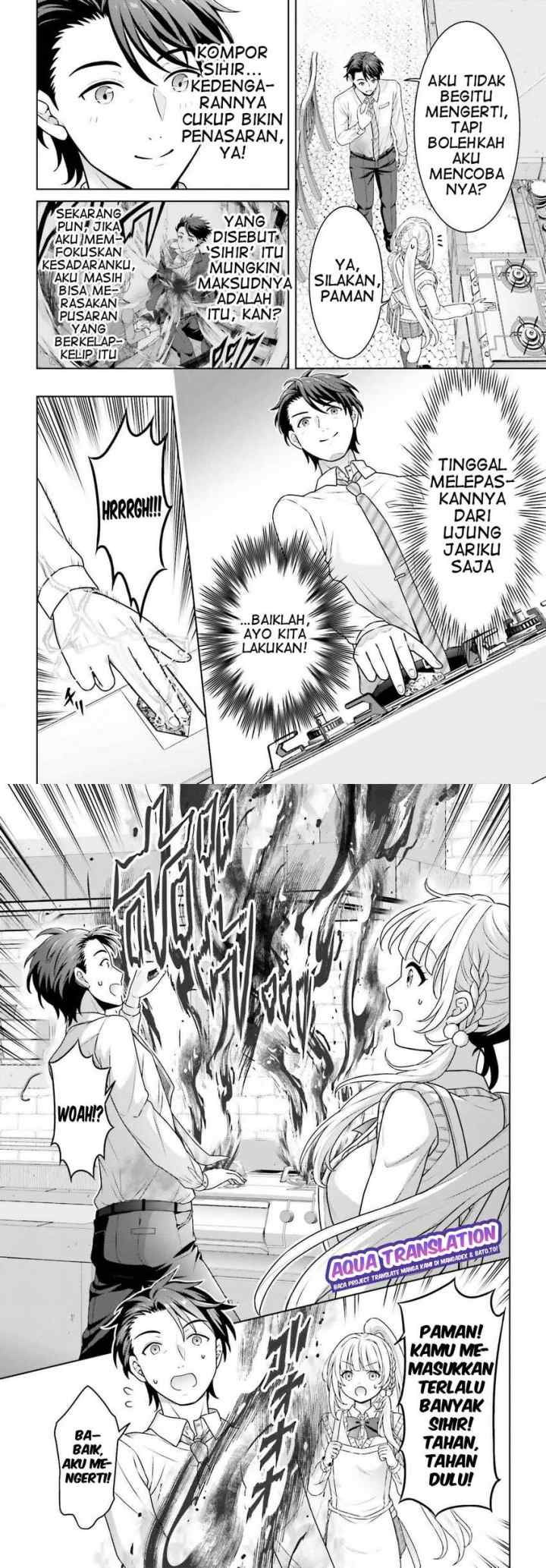 Gokinjo JK Isezaki-san wa Isekaigaeri no Daiseijo chapter 3 halaman 4