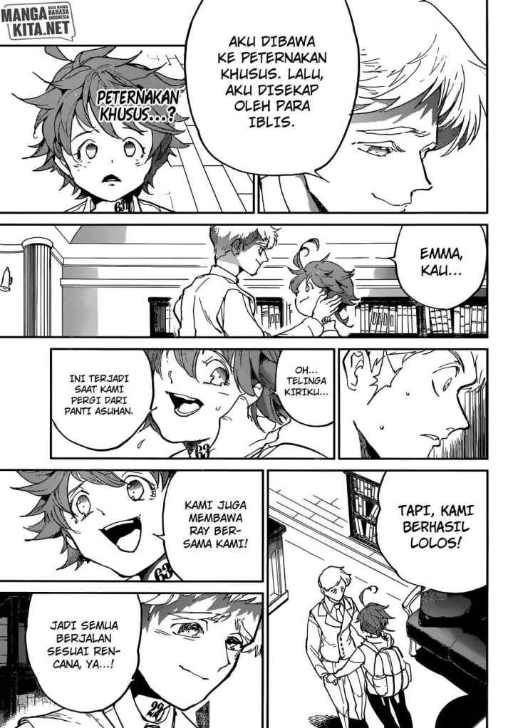 Yakusoku no Neverland chapter 119 halaman 9