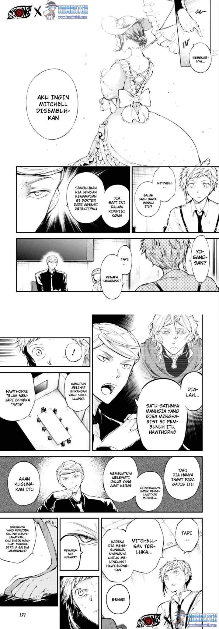 Bungou Stray Dogs chapter 63 halaman 10