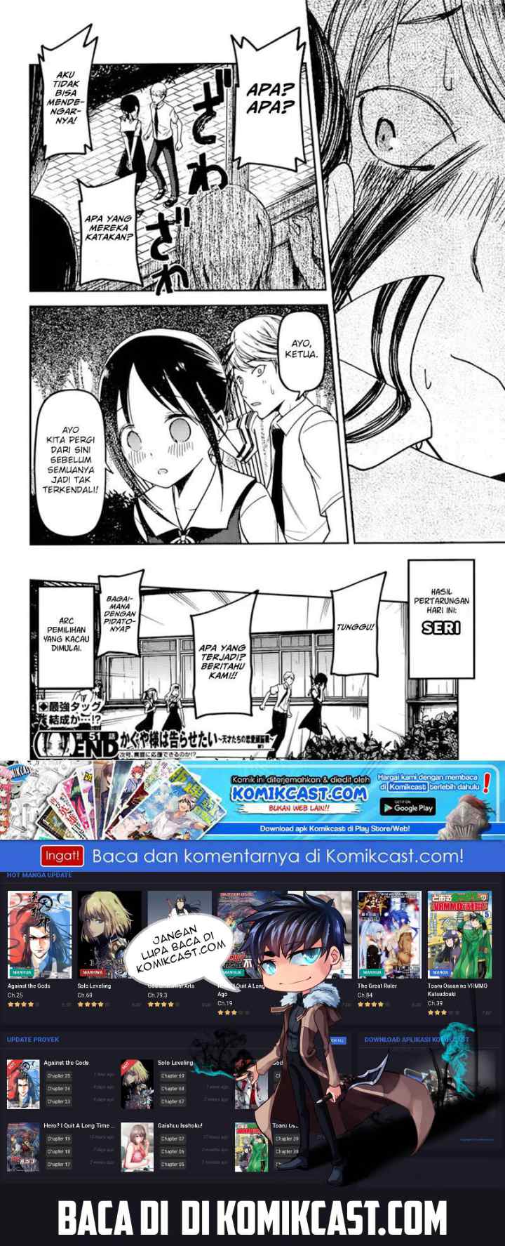 Kaguya-sama wa Kokurasetai: Tensai-tachi no Renai Zunousen chapter 61 halaman 11