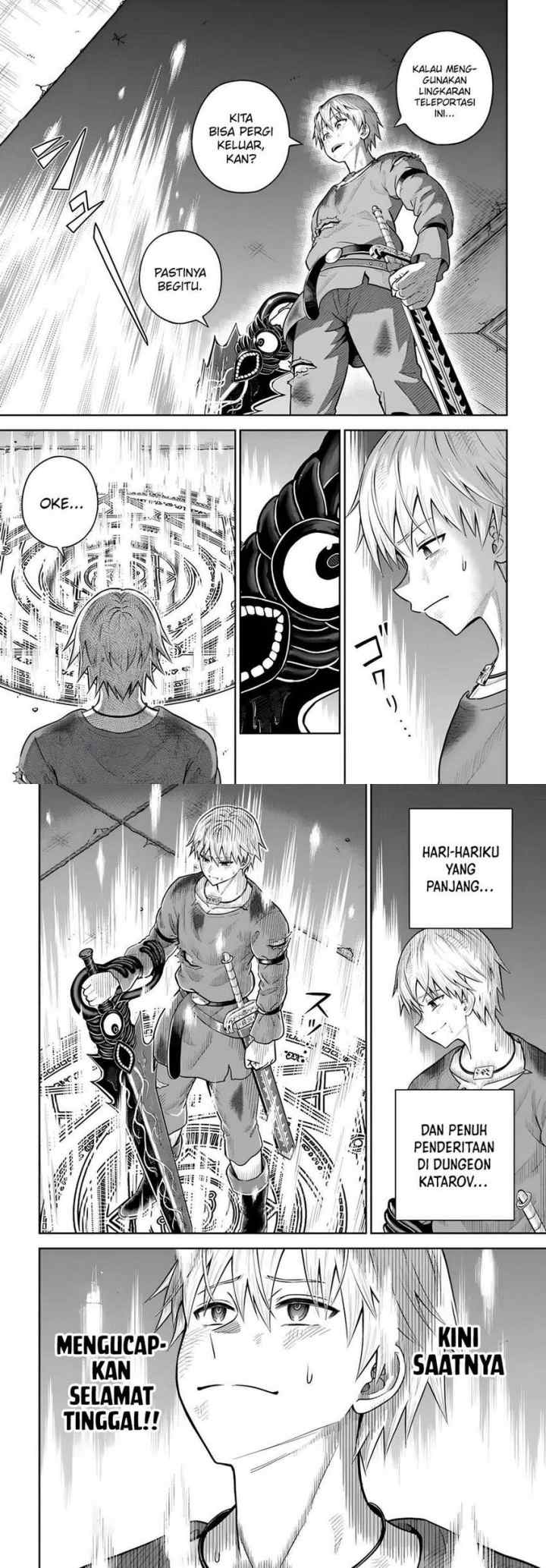 Dungeon ni Hisomu Yandere na Kanojo ni Ore wa Nando mo Korosareru chapter 20 halaman 4