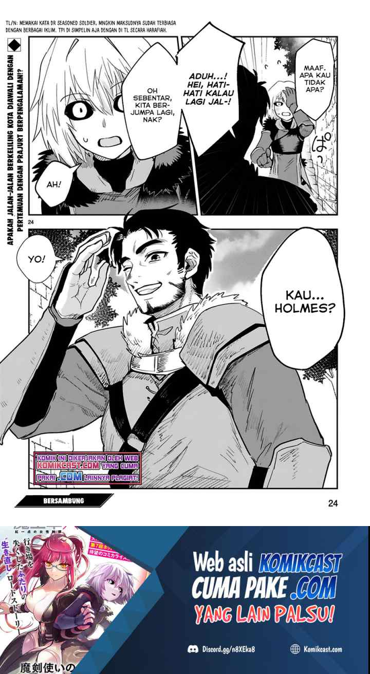Maken Tsukai no Moto Shounen Hei wa, Moto Teki Kanbu no Onee-san to Issho ni Ikitai chapter 4.2 halaman 14