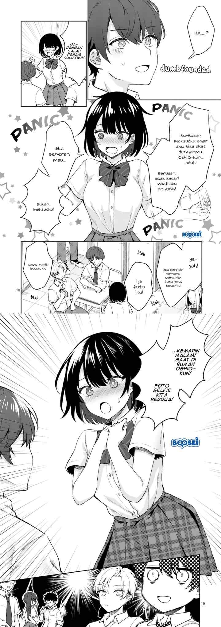 Shiotaiou no Sato-san ga Ore ni dake Amai chapter 3 halaman 10