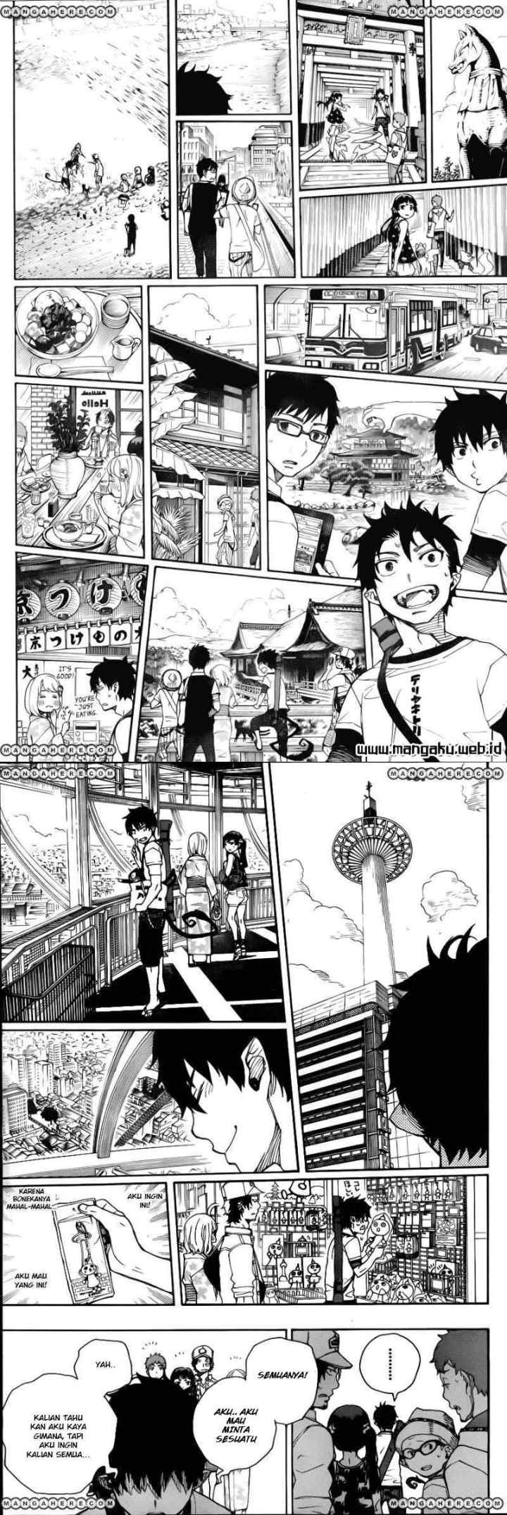 Ao No Exorcist chapter 34 halaman 17