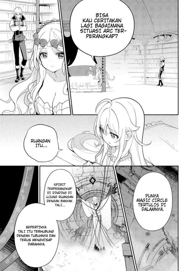 Chichi wa Eiyuu Haha wa Seirei Musume no Watashi wa Tenseisha chapter 54 halaman 8