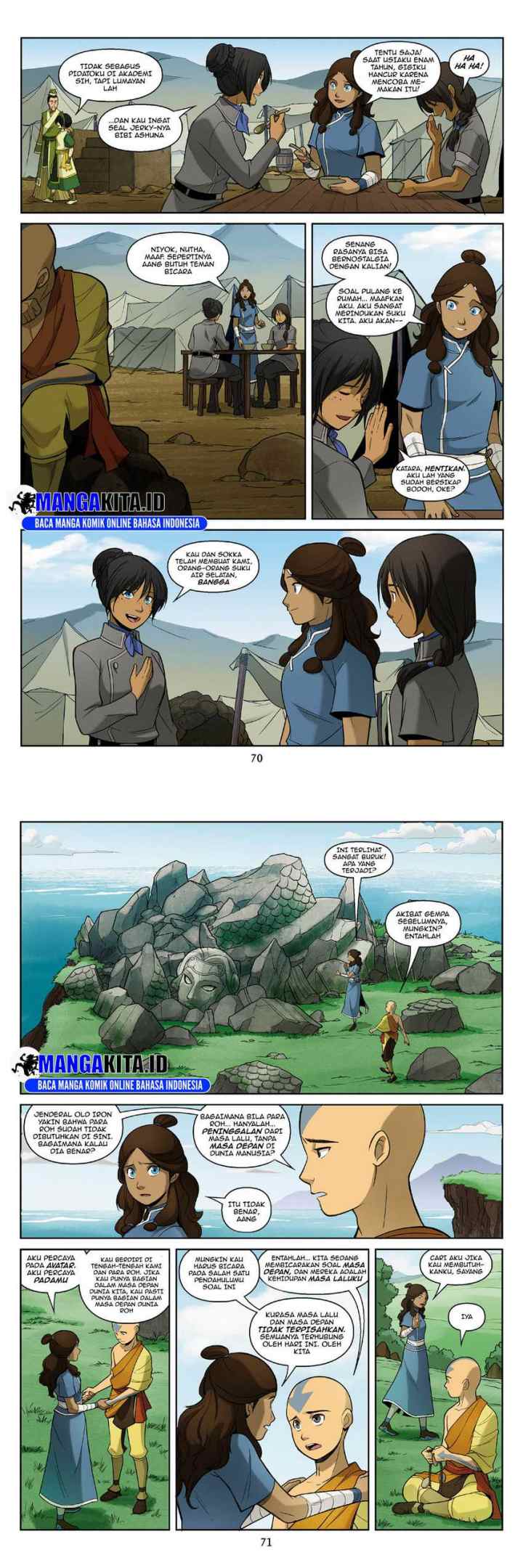 Avatar: The Last Airbender - The Rift chapter 3.3 halaman 9