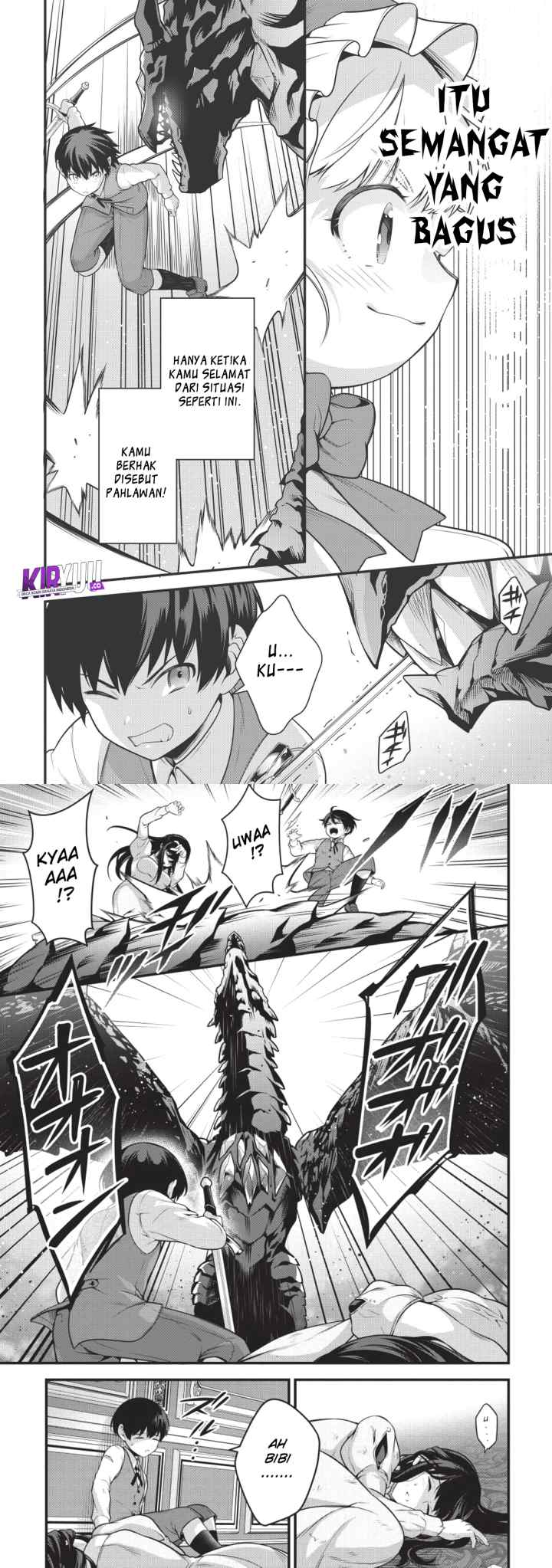Eiyuu-ou, bu o Kiwameru tame tensei su - Soshite, Sekai Saikyou no Minarai Kishi ♀~ chapter 1 halaman 13