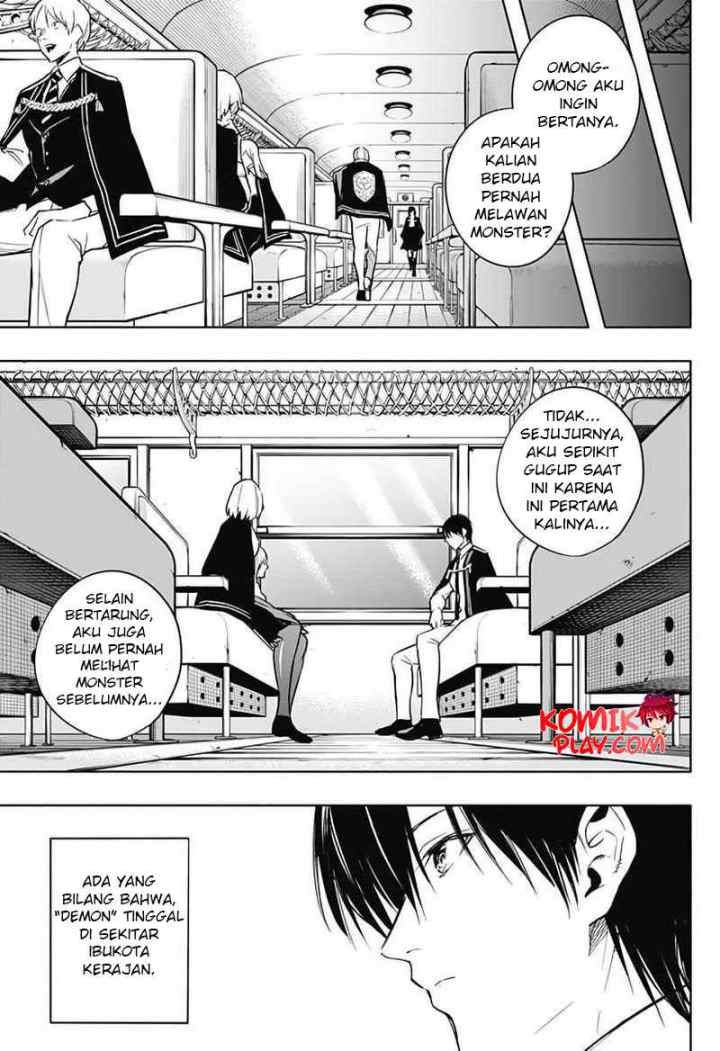Ouritsu Mahou Gakuen no Saika Sei: Slum Agari no Saikyou Mahoushi, Kizoku darake no Gakuen de Musou suru chapter 35 halaman 13