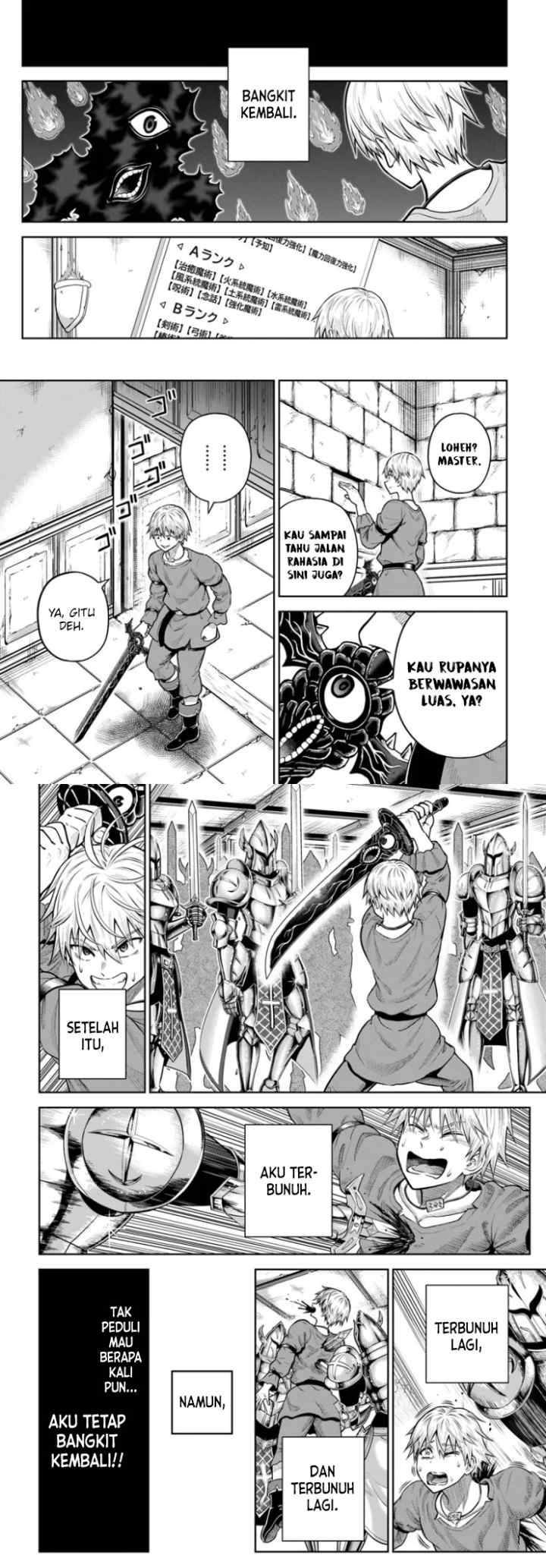Dungeon ni Hisomu Yandere na Kanojo ni Ore wa Nando mo Korosareru chapter 15 halaman 6
