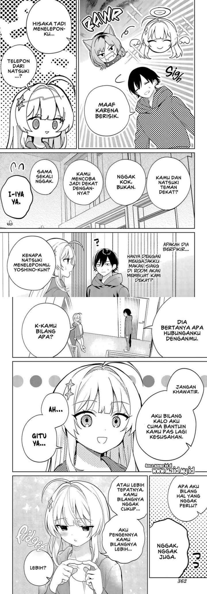Remote Jugyou ni Nattara Class 1 no Bishoujo to Doukyo Suru Koto ni Natta chapter 6 halaman 16