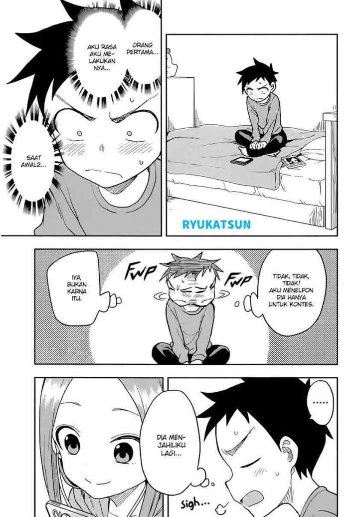 Karakai Jouzu no Takagi-san chapter 134 halaman 16