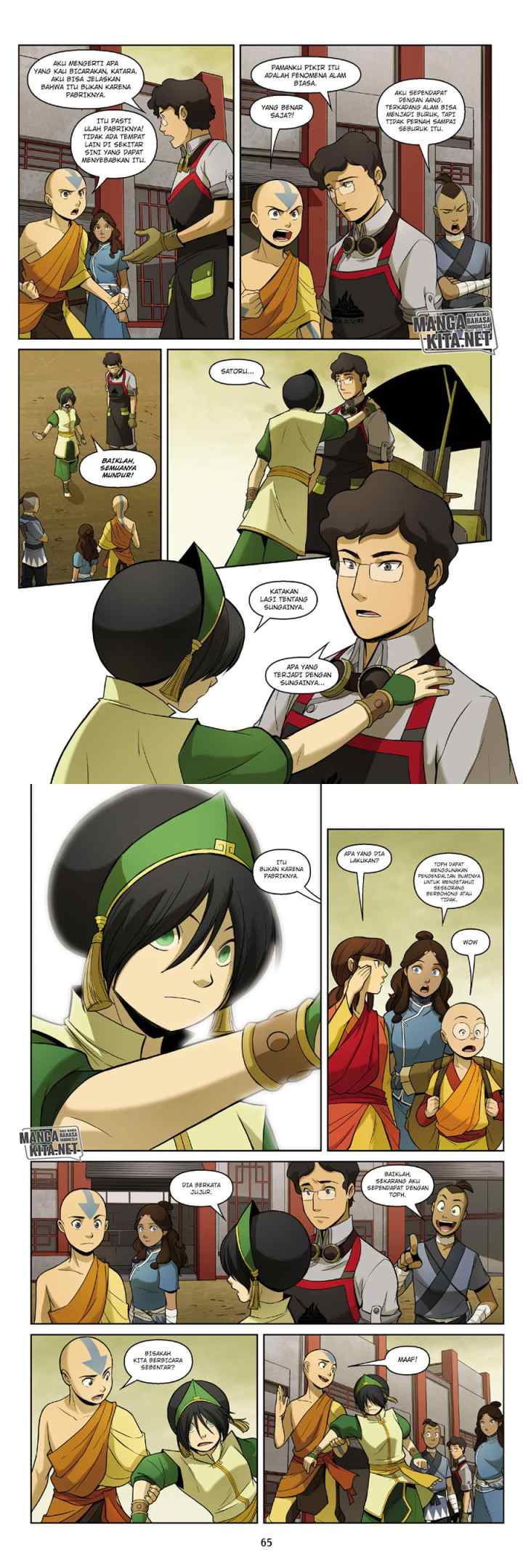 Avatar: The Last Airbender - The Rift chapter 1.3 halaman 9