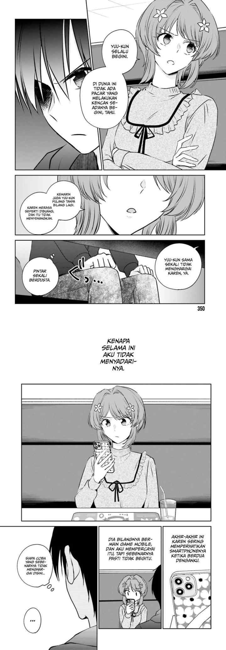 Kanojo ga Senpai ni NTR-reta node, Senpai no Kanojo wo NTR-masu chapter 2 halaman 8