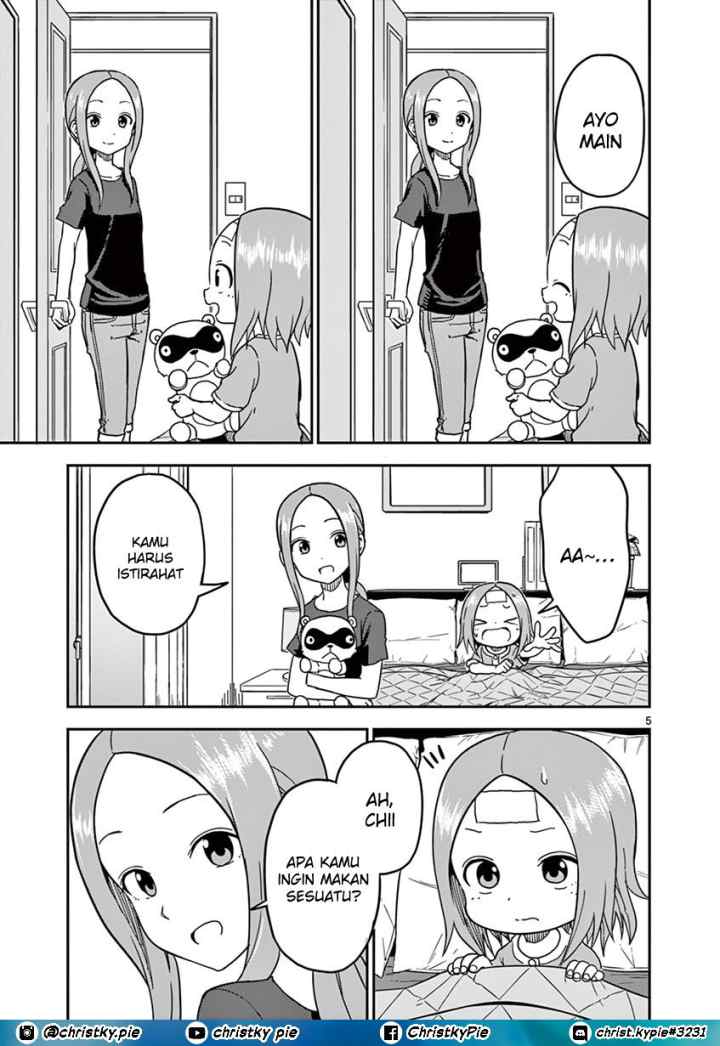 Karakai Jouzu no (Moto) Takagi-san chapter 95 halaman 5