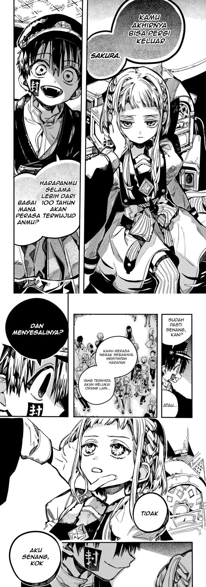 Jibaku Shounen Hanako-kun chapter 92 halaman 6