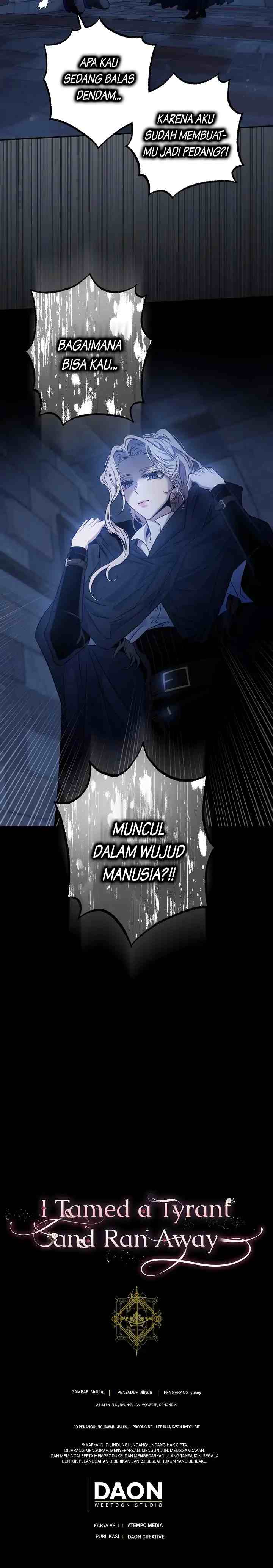 I Tamed a Tyrant and Ran Away chapter 64 halaman 19