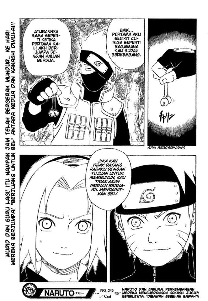 Naruto chapter 245 halaman 19