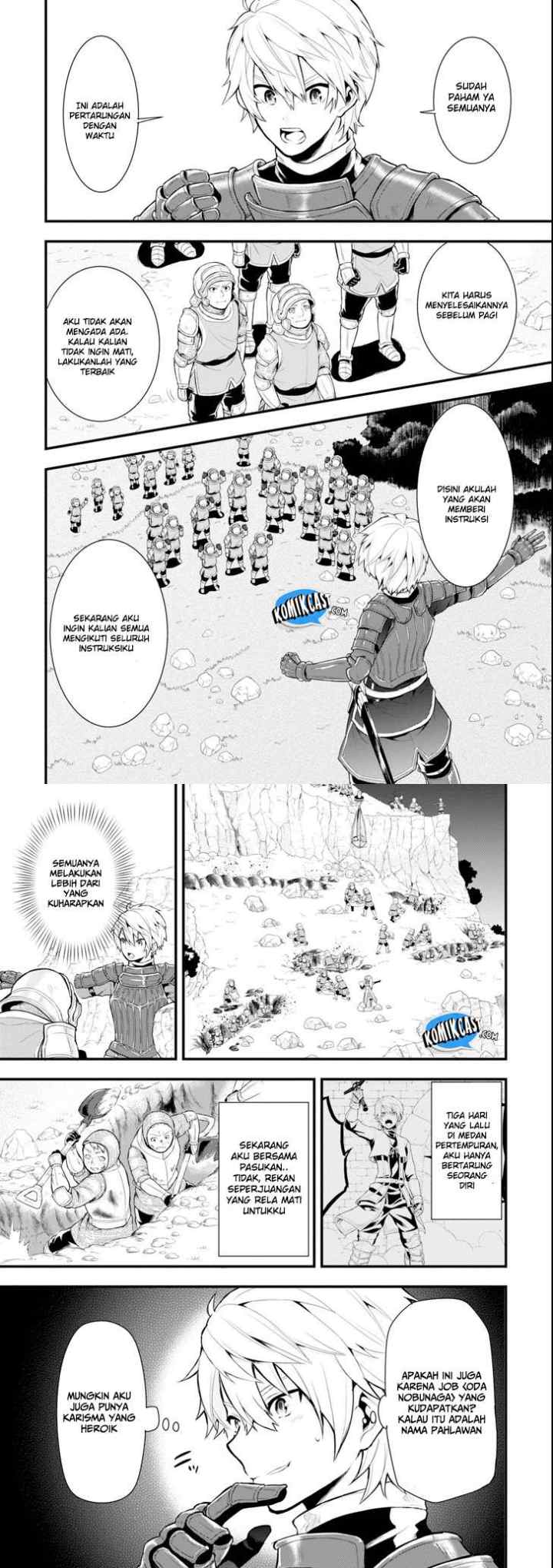 Oda Nobunaga to Iu Nazo no Shokugyo ga Mahou Kenshi yori Cheat Dattanode, Oukoku wo Tsukuru Koto ni chapter 3 halaman 8