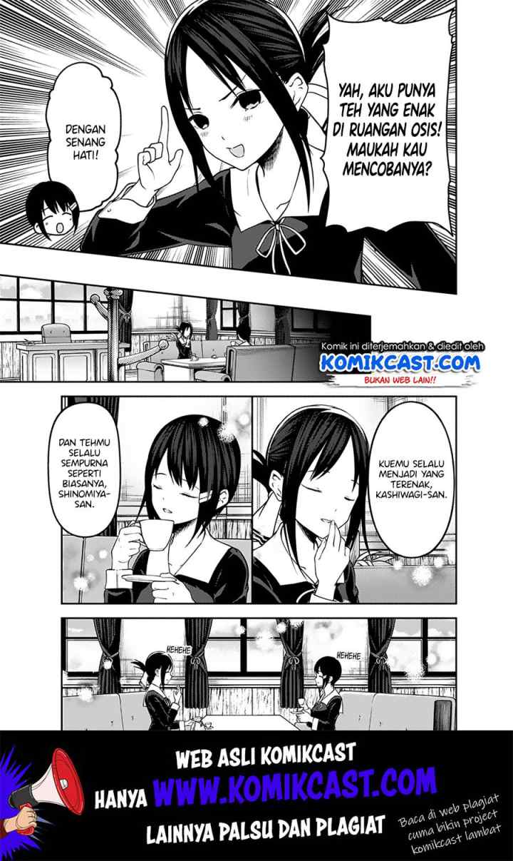 Kaguya-sama wa Kokurasetai: Tensai-tachi no Renai Zunousen chapter 167 halaman 6