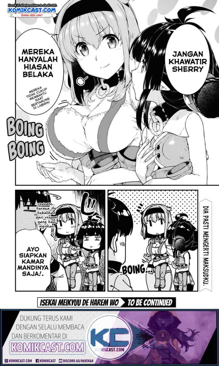 Isekai Meikyuu de Harem wo chapter 39 halaman 9