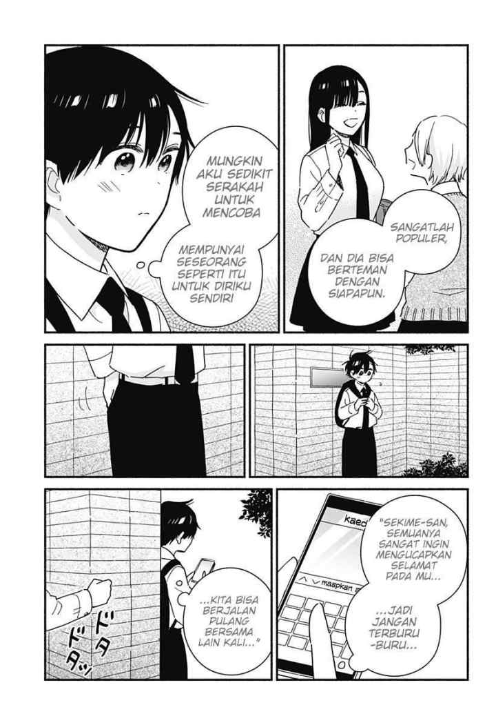 Sekimen Shinaide Sekime-san (Serialization) chapter 16 halaman 8