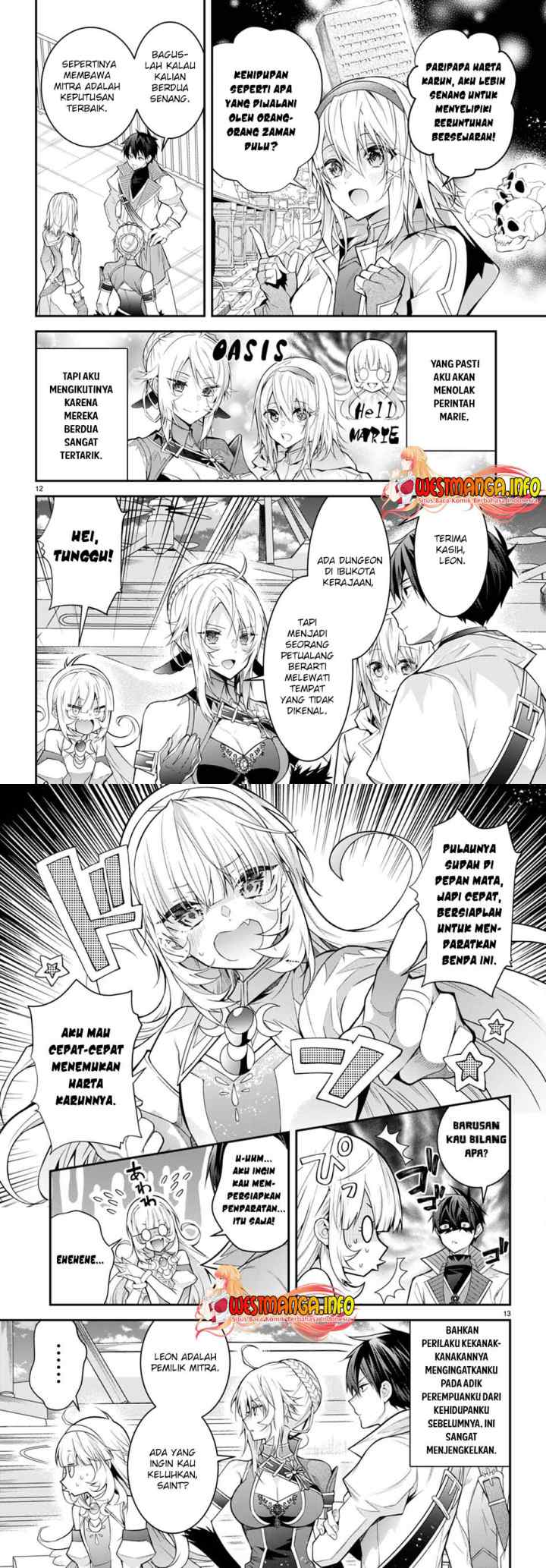 Otome Game Sekai wa Mob ni Kibishii Sekai Desu chapter 40 halaman 8