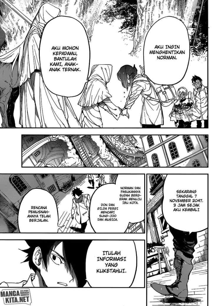 Yakusoku no Neverland chapter 144 halaman 16