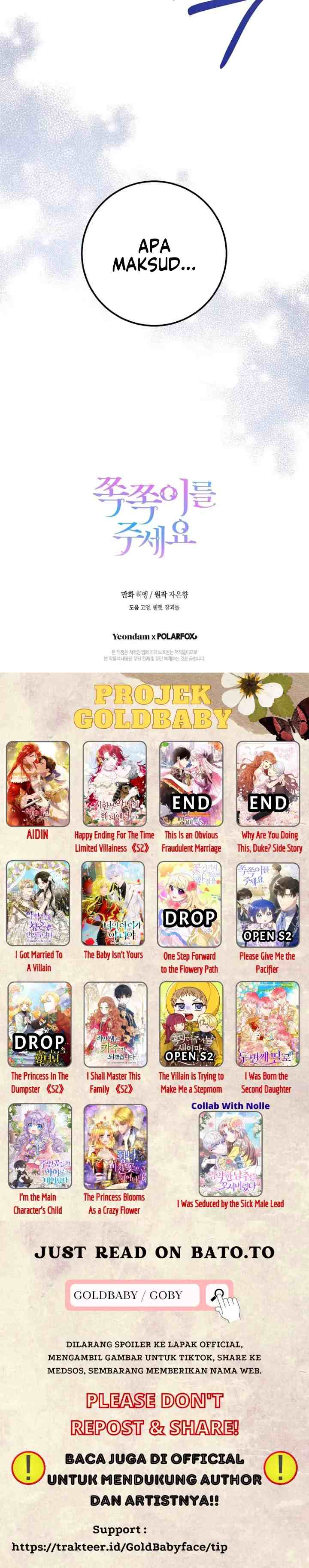 Please Give Me the Pacifier chapter 43 halaman 20