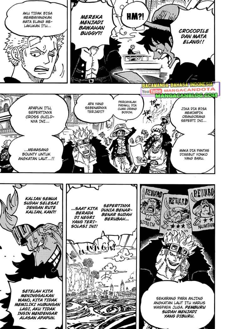 One Piece chapter 1056 halaman 15