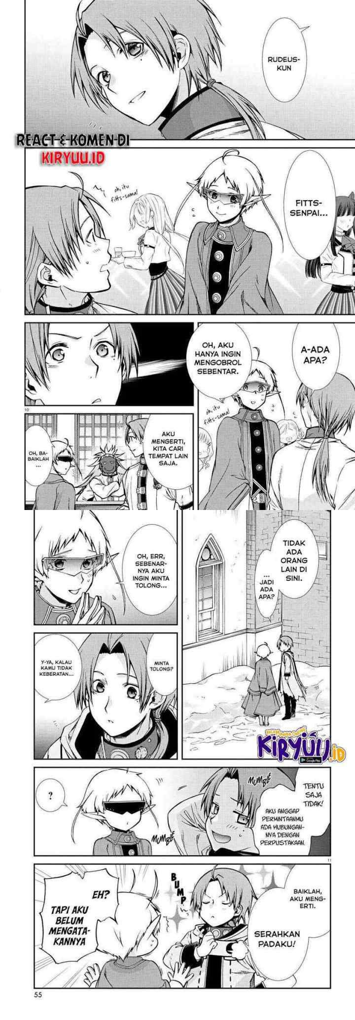 Mushoku Tensei: Isekai Ittara Honki Dasu chapter 73 halaman 7
