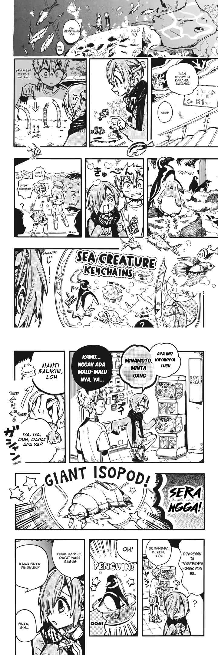 Jibaku Shounen Hanako-kun chapter 98 halaman 12